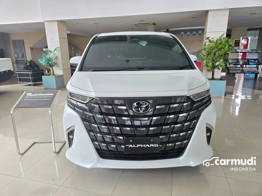 Jual Mobil Toyota Alphard 2024 HEV (Non Premium Color) 2.5 di Banten Automatic MPV Hitam Rp 1.680.000.000