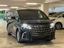 (GRADE 5A) 2025 TOYOTA ALPHARD 2.5L Z *LIMITED UNIT / LOW MILEAGE / NEW CAR CONDITIONS