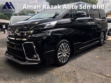 2016 Toyota Vellfire 2.5 MPV ZG PILOT SEAT SUNROOF MODELISTA BODYKITS
