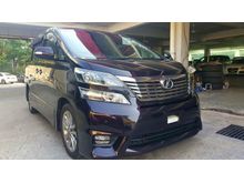 2011 Toyota Vellfire Z PLATINUM ZP 2.4L UNREGISTER POWER BOOT