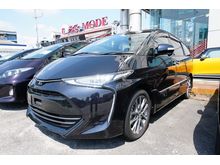 2016 Toyota Estima (A) 2.4 Aeras Premium -UNREG - 7 SEATER - HALF BLACK LEATHER SINGLE SEAT - MF STEERING - OVER DRIVE -