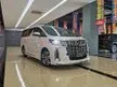 Recon 2021 Recon Toyota Alphard 2.5 G S C Package SC MODELISTA Sun Moon Roof SC MPV With 5 Years Warranty