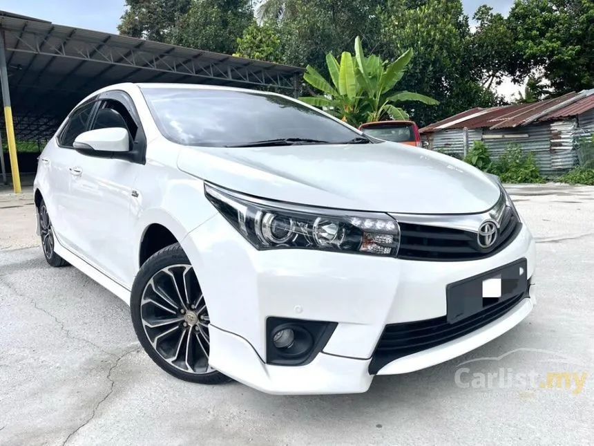 Used 2016 Toyota Corolla Altis 2.0 V Sedan (FULL SPEC/LOW MILAGE/LOAN ...