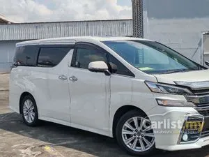 2017 Toyota Vellfire 2.5 Z MPV