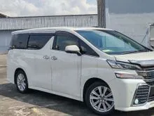 2017 Toyota Vellfire 2.5 Z MPV