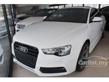 2013 Unreg Brand New Audi A5 2.0 TFSI S Line Coupe (A) Quattro Black edition Delivery mileage Panoramic roof
