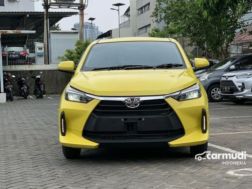 Jual Mobil Toyota Agya 2024 G 1.2 di Banten Automatic Hatchback Kuning Rp 180.400.000