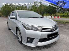 2015 Toyota Corolla Altis 2.0 V Sedan 7 SPEED/TRD BODYKIT/REVERSE CAMERA CAR KING CONDITION