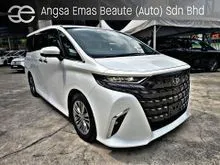 2023 Toyota Alphard 2.5 Z MPV Ready Stock Grade 6A Mileage 2k km Auto Sliding Door Side-Step No Moonroof