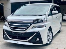2016 Toyota Vellfire 2.5 Z Spec 8 Seater Alpine Set Monitor Alpine Perfume Modellista Body Kit Unregistered 5 Years Warranty