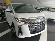 (LIMITED STOCK !!!) 2018 Toyota Alphard 2.5 G S C Package MPV