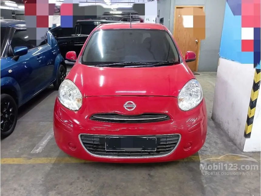 Jual Mobil Nissan March 2013 XS 1.2 di DKI Jakarta Automatic Hatchback Merah Rp 78.000.000