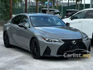 2023 Lexus IS 300 2.0 F Sport Mode Black 3 Sedan