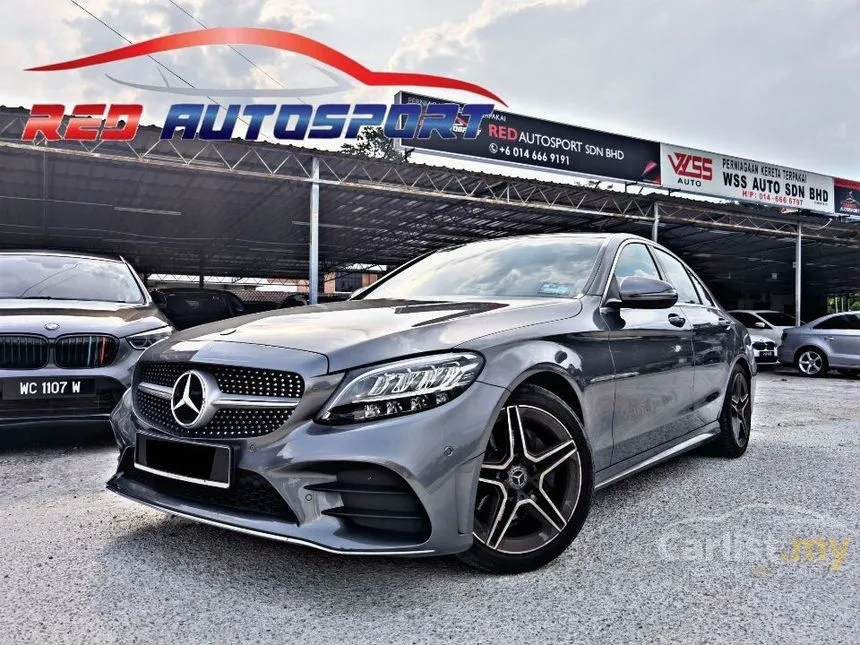Used 2021 Mercedes-Benz C200 2.0 (A) AMG Line New Facelift Model Full ...