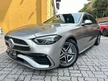 2022 Mercedes-Benz C180 AMG WAGON/ 1.5 TURBOCHARGED HIGH SPEC/ NEW FACELIFT 9 SPEED/ FREE 6 YEARS WARRANTY/ CAR FOR SALE