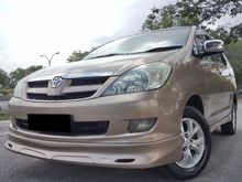 2009 Toyota Innova 2.0 G SPEC (A) FULL LOAN 1 LADY OWNER PERFECT ORIGINAL CONDITION TRD BODYKIT MPV