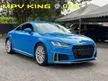 Recon 2019 Audi TT 2.0 TFSI S Line Coupe [CAR LIKE NEW 5A, HALF LEATHER ,WARRANTY, LIMITED BLUE]