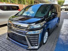 2018 Toyota Vellfire 3.5 ZAG FREE 5 YR WARRANTY
