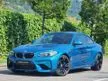 Used Used June 2017 BMW M2 COUPE (A) F87 3.0L Twin Turbocharged Original M Version High Spec CBU Local imported Brand New by BMW MALAYSIA CAR KING 6k KM