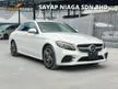 Recon 0373 FREE 5yrs PREMIUM WARRANTY, TINTED & COATING, BODYKIT, NEW MICHELIN PS5 TYRE. 2019 Mercedes-Benz C200 1.5 AMG Line Sedan - Cars for sale