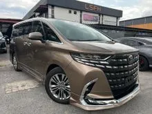 2024 Toyota ALPHARD 2.5 Z DIM HUD S/ROOF S/STEP 5A