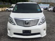 2010 Toyota Alphard 2.4 G 240S Prime Selection MPV ** CAREFUL OWNER... LOW MLG... ACCIDENT FREE... WEEKEND USE ONLY... TIP-TOP CONDITION **