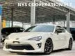 Recon 2020 Toyota 86 GT Limited Black Package 2.0 Auto Unregistered Kakimotor Exhaust System Recaro Seat 17 Inch Original Rim Track Sport And Snow Mode VS