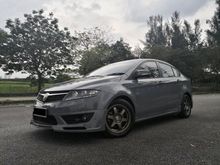 2012 Proton Preve 1.6 CFE TURBO (A) PADDLE SHIFT NANO GREY WITH TE37 RIM R3 B/KITS CPS WITH MALAYSIA GPS NAVIGATION