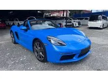 2022 Porsche 718 2.0 Boxster Convertible UK SPEC