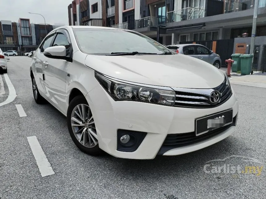 2014 Toyota Corolla Altis E Sedan