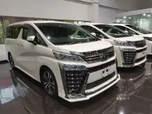 2019 Toyota Vellfire 2.5 ZG SUNROOF UNREG