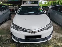 Toyota Corolla Altis 1.8 G (A) 2018  (FACELIFT MODEL)