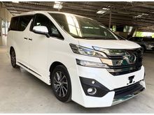 2015 Toyota Vellfire 3.5 Executive Lounge EL - BLACK INTERIOR - FULL SPEC