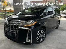 2020 Toyota Alphard 2.5 SC 3BA New Facelift Unregister Leather Pilot Seat 3LED Sequential Signal BSM DIM Apple Carplay Twin Sunroof Roof Grade 4.5