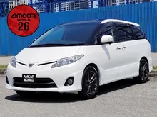 YEAR10/14 Toyota Estima 2.4 Aeras 7 Seater ,Sunroof x2 + Power Door x2 With Android Player + Rear DVD Player