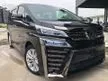 Recon 2020 Toyota Vellfire 2.5 Z Edition NFL 8 SEATER DISPLAY AUDIO READY STOCK