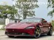 Recon 2021 Ferrari Roma 3.9 T V8 F1 DCT Coupe Unregistered Carbon Fibre Driver Zone + LEDs Magneride Dual Mode Suspension Full Electric Seats SCUDERIA FERR