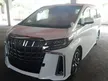 Recon 2021 Toyota Alphard S C METER SERENDAH 20 KILOMETER