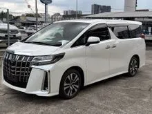 2022 Toyota Alphard 2.5 G S C Package MPV SUNROOF GOOD CONDITION