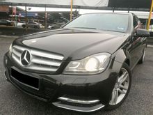 MERCEDES BENZ C250 1.8(A) CGI W204 LOW MILEAGE 100% ACCIDENT FREE TIP TOP LIKE NEW