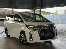 2021 Toyota Alphard 2.5 SC MPV SR DIM BSM JBL 360 CAM HTS FULL UNREG LOW MILEAGE