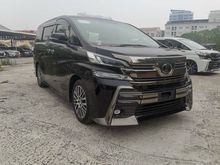 2015 Toyota Vellfire 2.5 ZG PRE CRASH SYSTEM UNREG15 FREE 1 YEAR WARRANTY