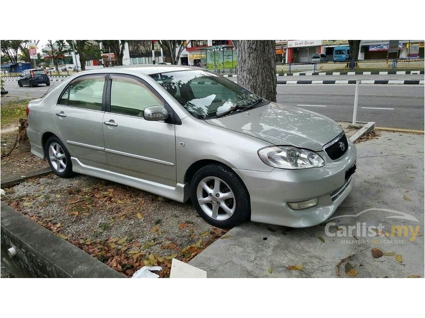 Toyota Corolla Altis 2002 G 1.8 in Kelantan Automatic Sedan Silver for RM 22,000 3547401