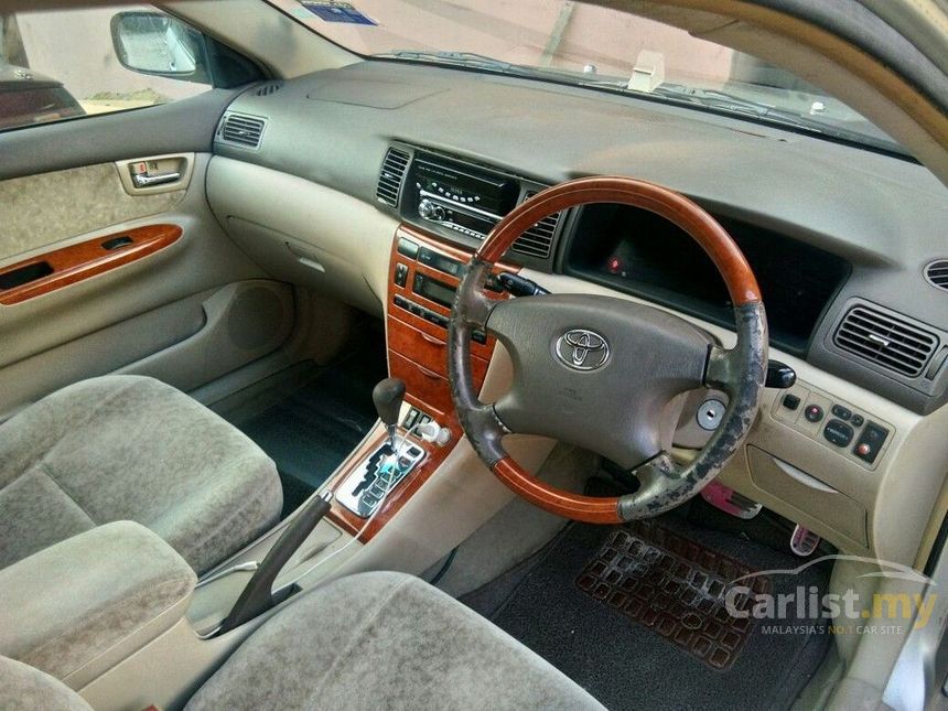 Toyota Corolla Altis 2002 G 1.8 in Kelantan Automatic Sedan Silver for ...