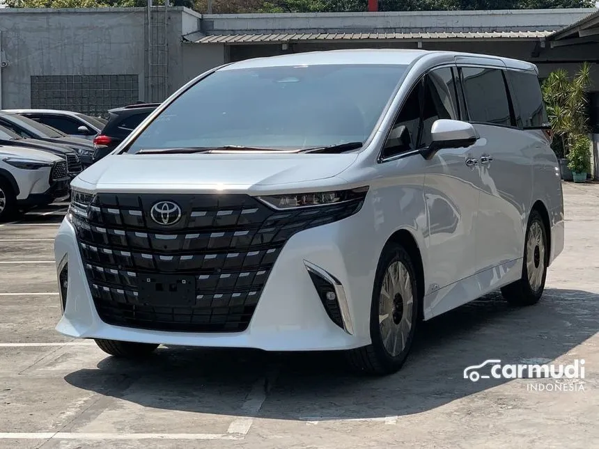 Jual Mobil Toyota Alphard 2024 HEV (Non Premium Color) 2.5 di Banten Automatic MPV Putih Rp 1.663.000.000