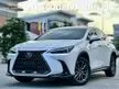 Recon 2022 Lexus NX250 2.5 Version L SUV Unregistered Paddle Shift Normal,Eco,Sport Mode Driving Select Reverse Camera Full Leather Seat Power Seat Memor