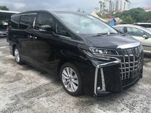 2018 Toyota Alphard 2.5 S SPEC SUNROOF/DIM/2POWER DOOR/8 SETAS UNREG 18