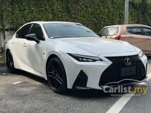 2023 Lexus IS 300 2.0 F Sport Mode Black 3 Sedan