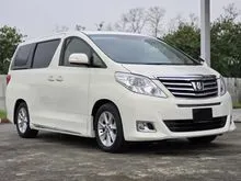 2013 Toyota Alphard 2.4 G 240S 8 SEAT MPV SUV SEDAN PICKUP SEMUA ADA CONDITION BAIK ENGINE GEARBOX BAIK