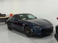 UNREGISTERED 2024 Mazda MX-5 Roadster 2.0 RF S Convertible ND3 - Auto Transmission - Adaptive LED Headlamp - Cruise Control - AutoExe Aerokit - TipTop